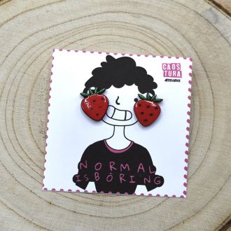 PENDIENTES FRESA